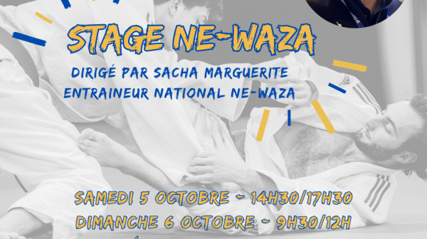 Stage ne-waza avec Sacha Marguerite !