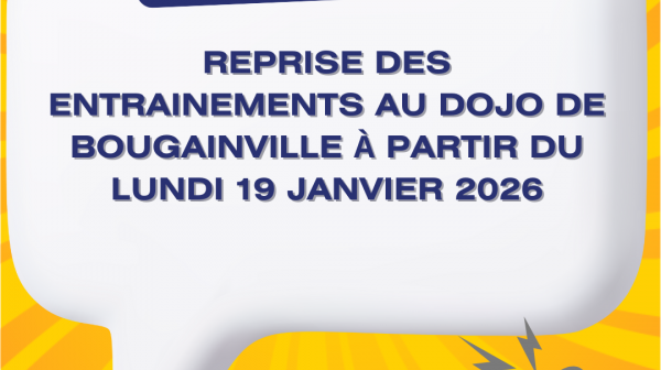 Reprise des entrainements à Bougainville !