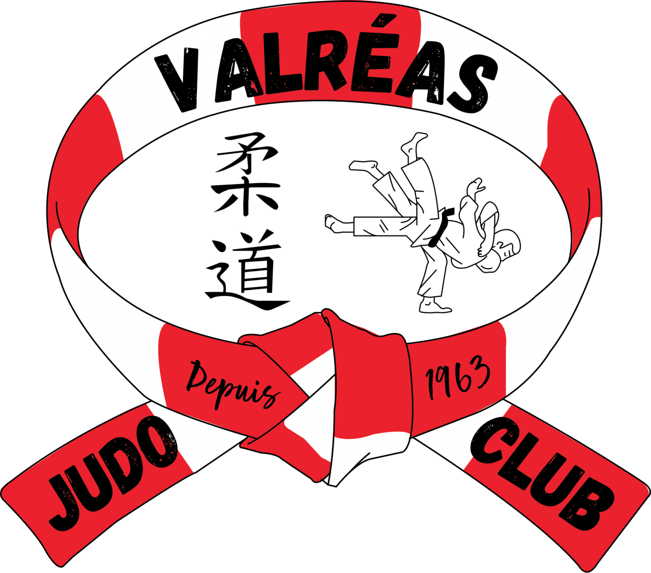 Logo JUDO CLUB VALREASSIEN